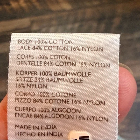 Free People Sage Green Lightweight Lace-Trim Blouse - Picture 12 of 14